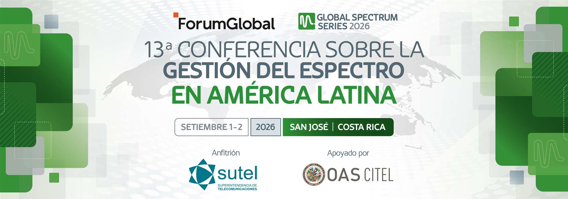 13ª Conferencia sobre la Gestión del Espectro en América Latina 